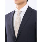 ストレッチウォッシャブル スリムフィット 2ボタン2ピーススーツ 組織紺 | TAKA-Q MEN | 詳細画像8 