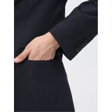 ストレッチウォッシャブル スリムフィット 2ボタン2ピーススーツ 組織紺 | TAKA-Q MEN | 詳細画像9 