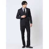 75紺 | ストレッチウォッシャブル レギュラーフィット 2ボタン2ピーススーツ | TAKA-Q MEN