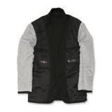 ウール レギュラーフィット 2ボタン3ピーススーツ 無地黒 | TAKA-Q MEN | 詳細画像13