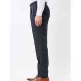 マルゾット ウール レギュラーフィット ダブル 2ピース スーツ 組織紺 | TAKA-Q MEN | 詳細画像11 