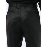 光沢ウール混 スリムフィット 2ボタン3ピーススーツ 黒無地 | TAKA-Q MEN | 詳細画像15 