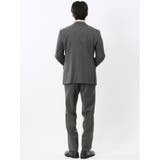 ウールナイロン レギュラーフィット 2ボタン2ピーススーツ グレー | TAKA-Q MEN | 詳細画像3 