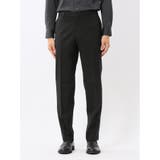 ウールナイロン レギュラーフィット 2ボタン2ピーススーツ 黒 | TAKA-Q MEN | 詳細画像11 