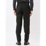 ウールナイロン レギュラーフィット 2ボタン2ピーススーツ 黒 | TAKA-Q MEN | 詳細画像12 