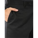 ウールナイロン レギュラーフィット 2ボタン2ピーススーツ 黒 | TAKA-Q MEN | 詳細画像13 