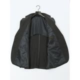 メリノウール混ストレッチ レギュラーフィット 2ボタン2ピーススーツ グレー | TAKA-Q MEN | 詳細画像10