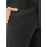 メリノウール混ストレッチ レギュラーフィット 2ボタン2ピーススーツ グレー | TAKA-Q MEN | 詳細画像13