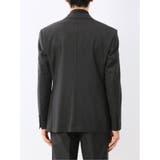 メリノウール混ストレッチ レギュラーフィット 2ボタン2ピーススーツ グレー | TAKA-Q MEN | 詳細画像7