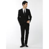 05黒 | フォーマル J-BLACK 2ボタン2ピーススーツ | TAKA-Q MEN