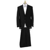 05黒 | フォーマル J-BLACK 2ボタン2ピーススーツ | TAKA-Q MEN