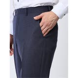 ストレッチウォッシャブル レギュラーフィット 2ボタン2ピーススーツ 千鳥紺 | TAKA-Q MEN | 詳細画像13 