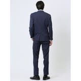 ストレッチウォッシャブル レギュラーフィット 2ボタン2ピーススーツ 千鳥紺 | TAKA-Q MEN | 詳細画像3 