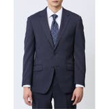 ストレッチウォッシャブル レギュラーフィット 2ボタン2ピーススーツ 千鳥紺 | TAKA-Q MEN | 詳細画像5 