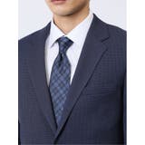 ストレッチウォッシャブル レギュラーフィット 2ボタン2ピーススーツ 千鳥紺 | TAKA-Q MEN | 詳細画像8 