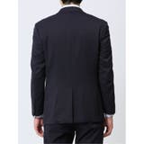 ストレッチウォッシャブル レギュラーフィット 2ボタン2ピーススーツ カルゼ紺 | TAKA-Q MEN | 詳細画像7