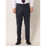 ウール混 レギュラーフィット 2ボタン2ピーススーツ 組織紺 | TAKA-Q MEN | 詳細画像11