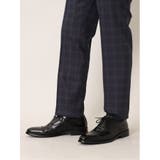 ウール混 レギュラーフィット 2ボタン2ピーススーツ 組織紺 | TAKA-Q MEN | 詳細画像14