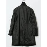 ウール100% ステンカラーコート 無地黒 | TAKA-Q MEN | 詳細画像12 