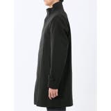 撥水 スタンドカラーコート ヘリンボン黒 | TAKA-Q MEN | 詳細画像8 