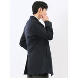 ウールビーバー ピーコート 無地紺 | TAKA-Q MEN | 詳細画像4