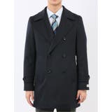 ウールビーバー ピーコート 無地紺 | TAKA-Q MEN | 詳細画像6