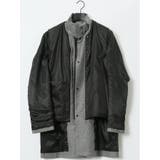 防風 フード脱着 ライナーベスト付き 3WAYコート | TAKA-Q MEN | 詳細画像14 