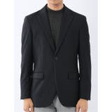 からみニット スリムフィット 2ボタンジャケット 紺 | TAKA-Q MEN | 詳細画像6 