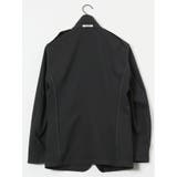 ドットプリント スリムフィット 2ボタンジャケット 黒(セットアップ可能) | TAKA-Q MEN | 詳細画像12 