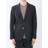 ドットプリント スリムフィット 2ボタンジャケット 紺(セットアップ可能) | TAKA-Q MEN | 詳細画像6 