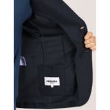 スーパーストレッチメランジ 2ボタンスリムジャケット 紺 | TAKA-Q MEN | 詳細画像11 