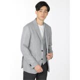 カラミストレッチ 2ボタンスリムジャケット(セットアップ可能) | TAKA-Q MEN | 詳細画像18 