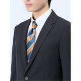 軽量メッシュ スリムフィット 2ボタンジャケット 紺(セットアップ可能) | TAKA-Q MEN | 詳細画像8