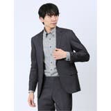 75紺 | クリアエフェクト スリムフィット 2ボタンジャケット 紺(セットアップ可能) | TAKA-Q MEN