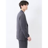 軽量メッシュ レギュラーフィット 2ボタンジャケット | TAKA-Q MEN | 詳細画像4