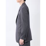 軽量メッシュ レギュラーフィット 2ボタンジャケット | TAKA-Q MEN | 詳細画像7