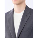 軽量メッシュ レギュラーフィット 2ボタンジャケット | TAKA-Q MEN | 詳細画像9
