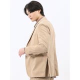 ストレッチ別珍 2ボタンジャケット(セットアップ可能) | TAKA-Q MEN | 詳細画像15