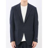 ウール混サッカー 2ボタンジャケット(セットアップ可能) | TAKA-Q MEN | 詳細画像18