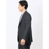 カイハラ デニム レギュラーフィット 2ボタン ジャケット(セットアップ可能) | TAKA-Q MEN | 詳細画像2 