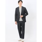 カイハラ デニム レギュラーフィット 2ボタン ジャケット(セットアップ可能) | TAKA-Q MEN | 詳細画像5 