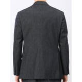 カイハラ デニム レギュラーフィット 2ボタン ジャケット(セットアップ可能) | TAKA-Q MEN | 詳細画像8 