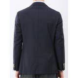 マルゾット ウール レギュラーフィット ダブル ブレザー 紺 | TAKA-Q MEN | 詳細画像8 