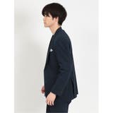 エンボスチェック ストレッチ スリムフィット | TAKA-Q MEN | 詳細画像2