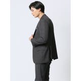 ウーリッシュ レギュラーフィット 2ボタンジャケット グレンチェックグレー | TAKA-Q MEN | 詳細画像2 