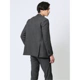 ウーリッシュ レギュラーフィット 2ボタンジャケット グレンチェックグレー | TAKA-Q MEN | 詳細画像4 