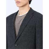 尾州ウール混 スリムフィット 2ボタンジャケット グレンチェック | TAKA-Q MEN | 詳細画像8 