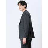 プリントポンチジャージ レギュラーフィット 2ボタンジャケット | TAKA-Q MEN | 詳細画像2 