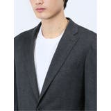 プリントポンチジャージ レギュラーフィット 2ボタンジャケット | TAKA-Q MEN | 詳細画像8 