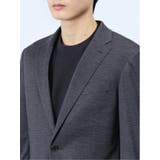 プリントポンチジャージ レギュラーフィット 2ボタンジャケット | TAKA-Q MEN | 詳細画像8